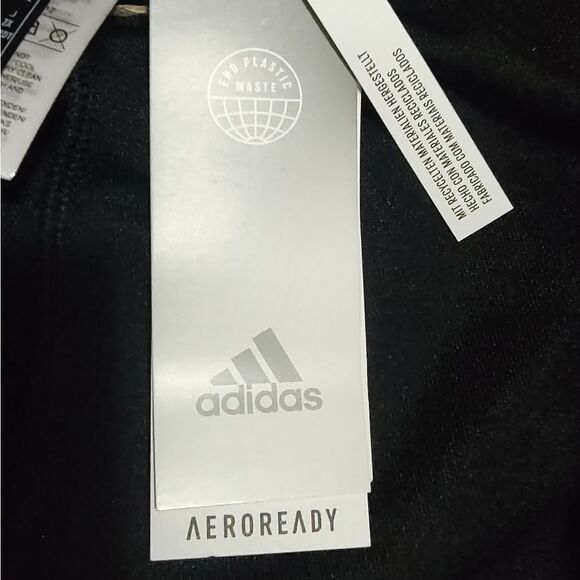 adidas Aeroready Sereno Tapered Jogging Pants with Zipper Split Leg US 2X - Picture 12 of 16